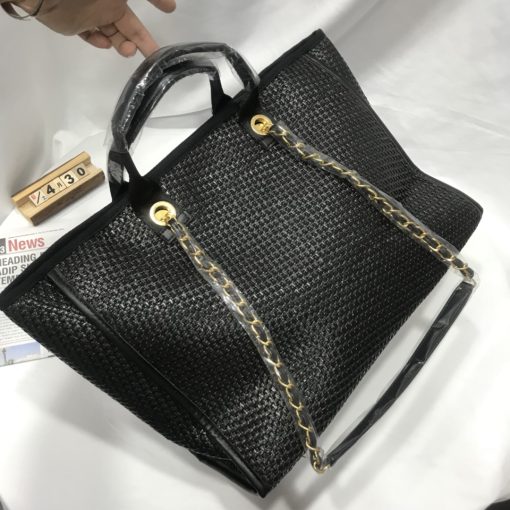 Chanel Deauville Large Shopping Tote 38Cm - Image 9