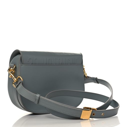 Christian Dior  Calfskin Cannage Caro Pouch With Chain Gray - Image 2