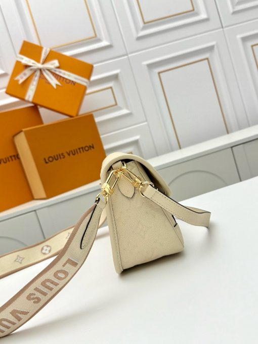 Louis Vuitton Diane Monogram Empreinte Leather Creame Beige 18Cm M46388 - Image 7
