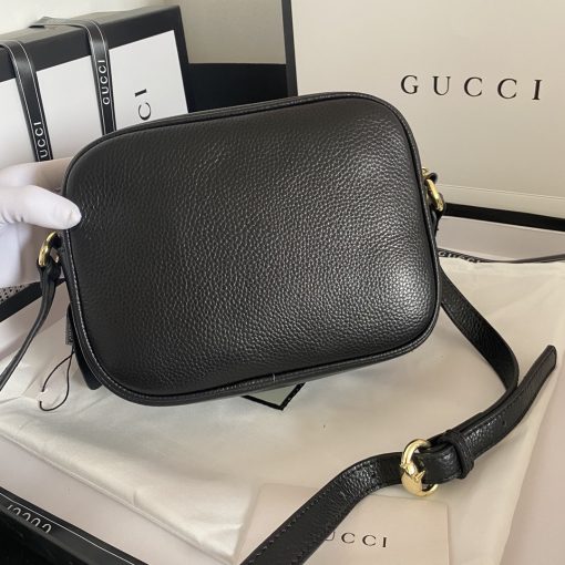 Gucci Soho Small Leather Disco Bag Black 308364 A7M0G 1000 - Image 6