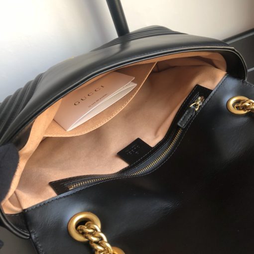 Gucci Marmont Medium Matelasse Shoulder Bag 31Cm 443496 Dtdit 1000 - Image 8