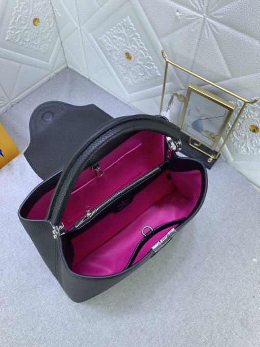 Louis Vuitton Capucines Mm Black M42259 - Image 9