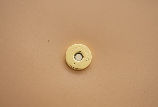 Saint Laurent Kaia Small Smooth Leather Beige - Image 7