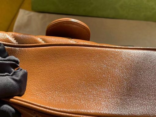 Gucci Marmont Mini Matelasse Shoulder Bag 446744 0Olft 2535 - Image 7