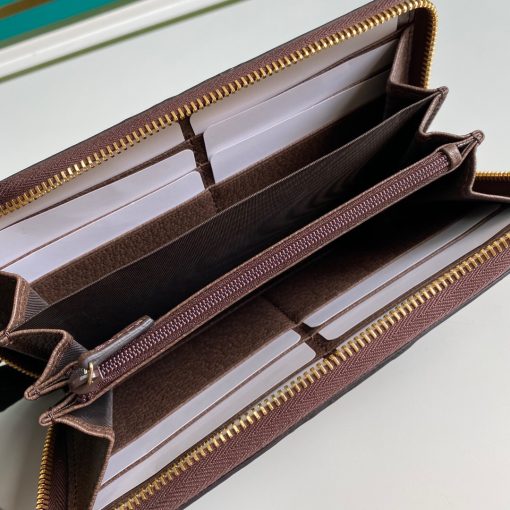 Gucci Ophidia Zip Around Wallet 19.5Cm Brown 523154 96Iwg 8745 - Image 4