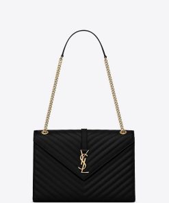 Large Bag In  Grain De Poudre Embo