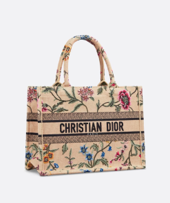 Dior Book Tote Natural   With Dior  (36 X 27.5 X 16.5 Cm)