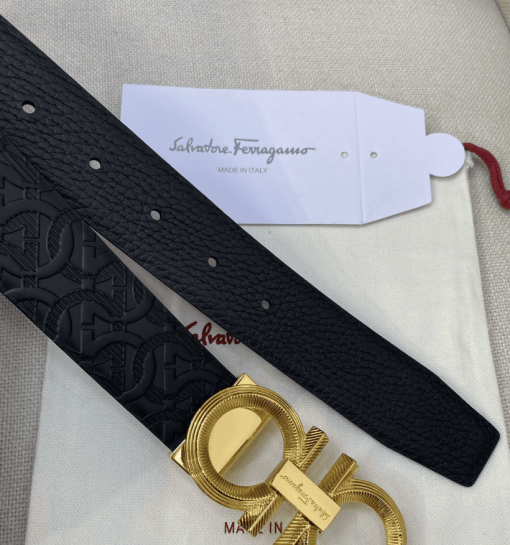 Louis Vuitton Lv Ceinture Initiales Reversible Black 4Cm - 90 Eu 105 Cm - Image 2