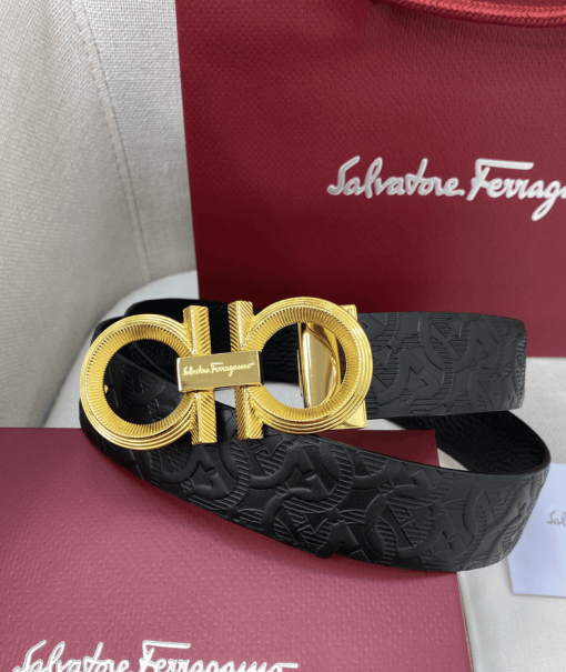 Louis Vuitton Lv Ceinture Initiales Reversible Black 4Cm - 90 Eu 105 Cm - Image 5