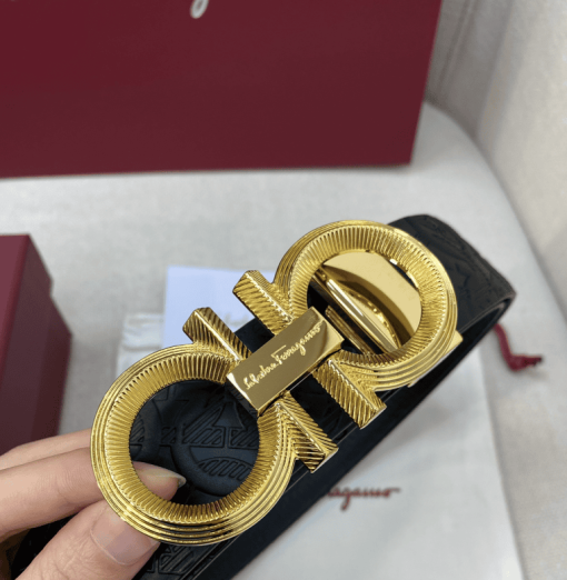 Louis Vuitton Lv Ceinture Initiales Reversible Black 4Cm - 90 Eu 105 Cm - Image 6