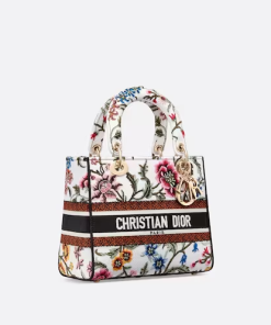 Lady D-Lite Bag White  Dior