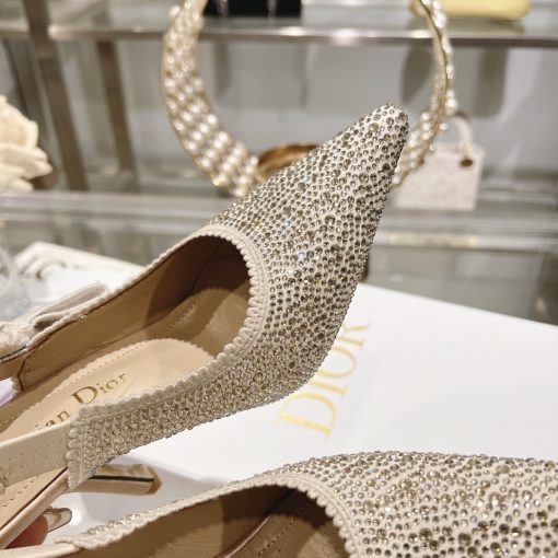 Dior Or J'Adior Slingback Pump Kcp867Syk S71K T385 - Image 3