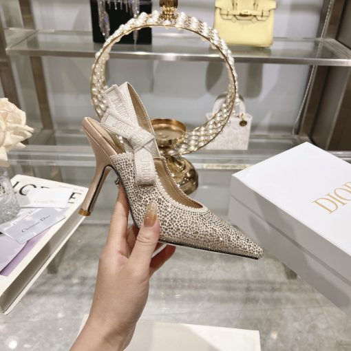 Dior Or J'Adior Slingback Pump Kcp867Syk S71K T385 - Image 8