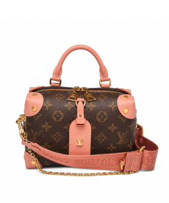 Louis Vuitton Peptite Malle Souple Peach 20Cm M45531