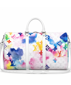 Louis Vuitton Keepall 50 Monogram Watercolor M45758
