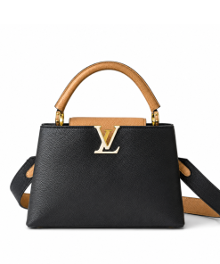 Louis Vuitton Capucines Mm Black 27Cm M59466