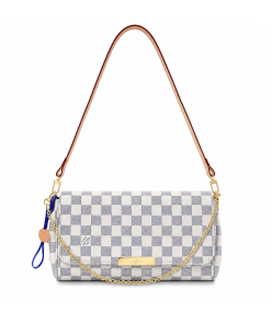 Louis Vuitton Favorite Mm Damier Azur 26Cm