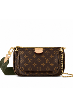 Louis Vuitton Multi Pochette Accessoires Khaki M44813