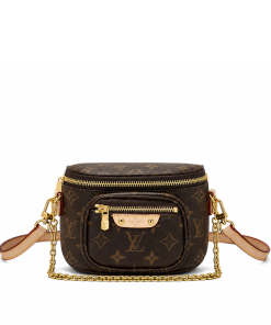 Louis Vuitton Mini Bumbag Bag Monogram Canvas 17Cm M82335