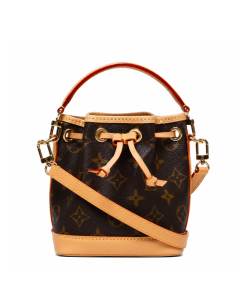 Louis Vuitton Nano Noé Monogram Brown Handbag