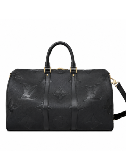 Louis Vuitton Keepall Bandouliere 50 Black M45532