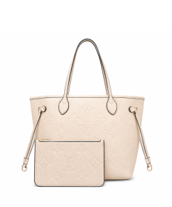 Louis Vuitton Neverfull Full Cream Mm 32Cm M46676