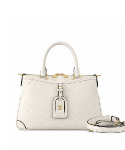 Louis Vuitton Trianon Pm Monogram Empreinte White 28Cm M46503