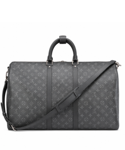Louis Vuitton Keepall Bandouliere 55 Monogram Eclipse M40605