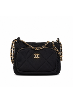 Chanel Velvet Effect Nylon Bag