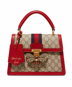 Gucci Queen Margaret GG Small Top Handle Bag Red 25.5Cm