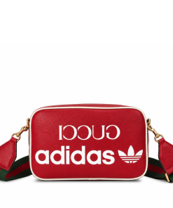 Gucci X Adidas Small Shoulder Bag Red 24.5Cm 702427 U3Zct 6563
