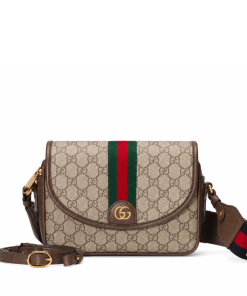 Gucci Ophidia Mini Cross Body Bag Beige 23Cm