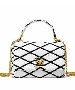 Louis Vuitton Go 14 Mm White Black 23Cm M22890