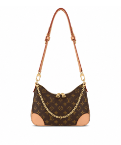 Louis Vuitton Boulogne Monogram Canvas Brown Bag M45832