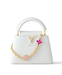 Louis Vuitton Capucines Mini White 21Cm M23718