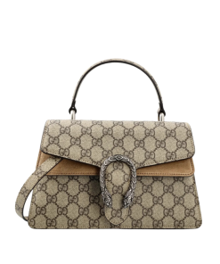 Gucci Damen Dionysus GG Canvas Top Handle Bag Brown 24Cm