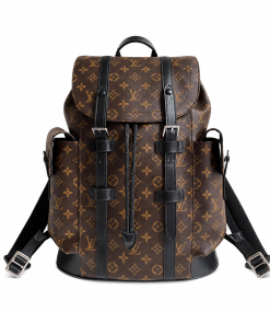 Louis Vuitton Christopher Backpack Monogram Brown Macassar Canvas 45Cm M43735