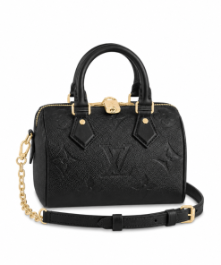 Louis Vuitton Speedy Bandouliere 20 Black M58953