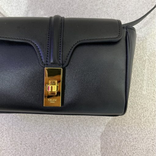 Celine Women Soft In Smooth Calfskin Black 18Cm - Image 5