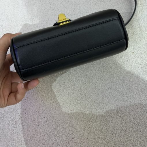 Celine Women Soft In Smooth Calfskin Black 18Cm - Image 6