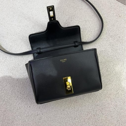 Celine Women Soft In Smooth Calfskin Black 18Cm - Image 8