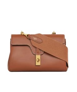 Celine Teen Soft 16 In Smooth Calfskin Tan 24Cm 196853Cr4 04Lu