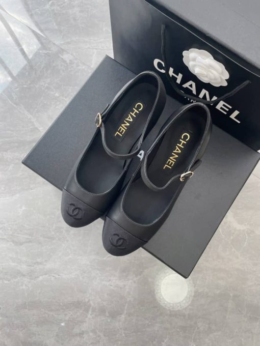 Chanel Mary Janes Black G45118 B14015 94305 - Image 6