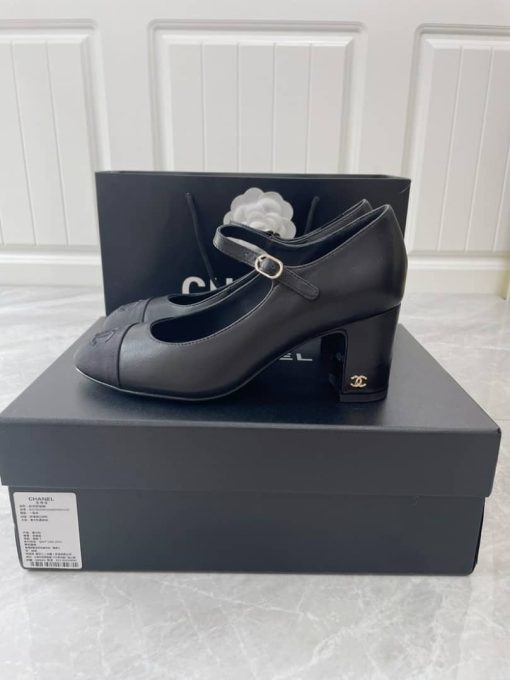 Chanel Mary Janes Black G45118 B14015 94305 - Image 5