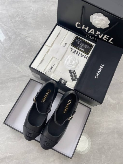 Chanel Mary Janes Black G45118 B14015 94305 - Image 3