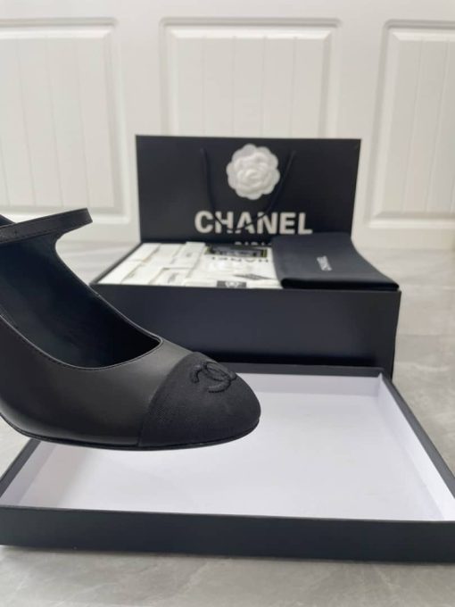 Chanel Mary Janes Black G45118 B14015 94305 - Image 2