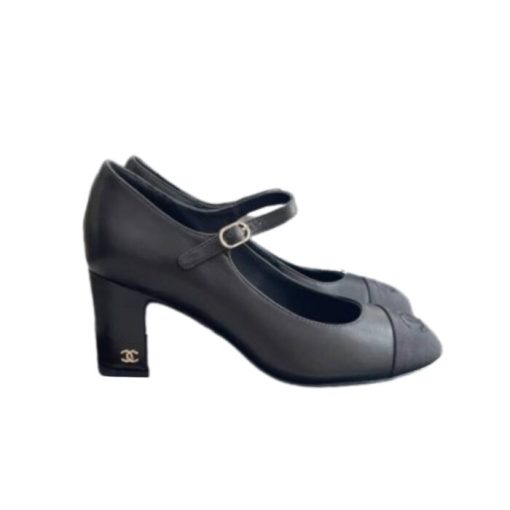 Chanel Mary Janes Black G45118 B14015 94305 - Image 7