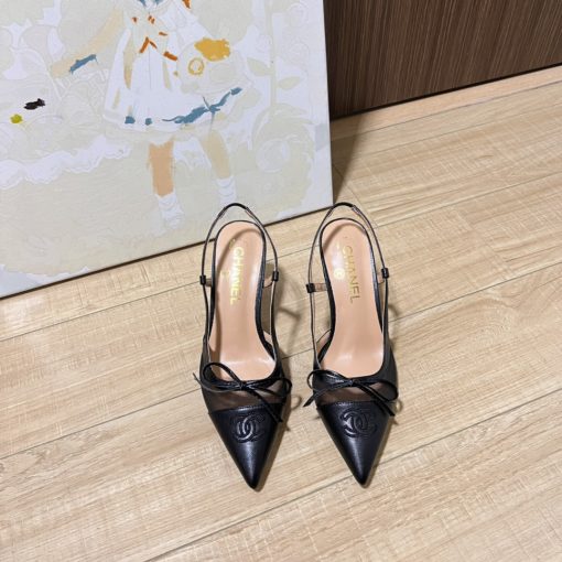 Chanel Platform Shoes Cream - Image 5