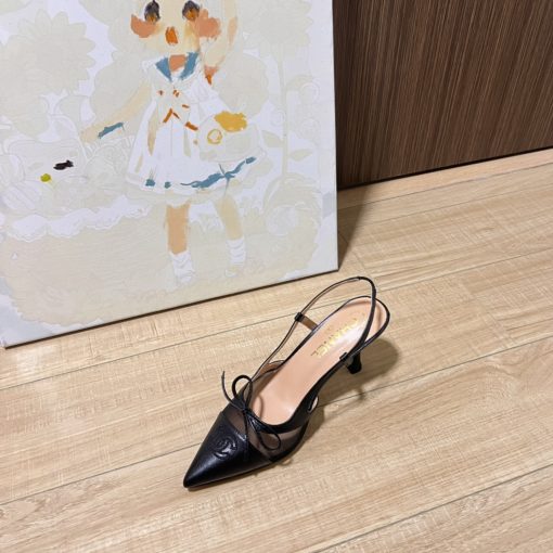 Chanel Platform Shoes Cream - Image 4