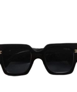 Chanel Square Black Quilted Sunglasses